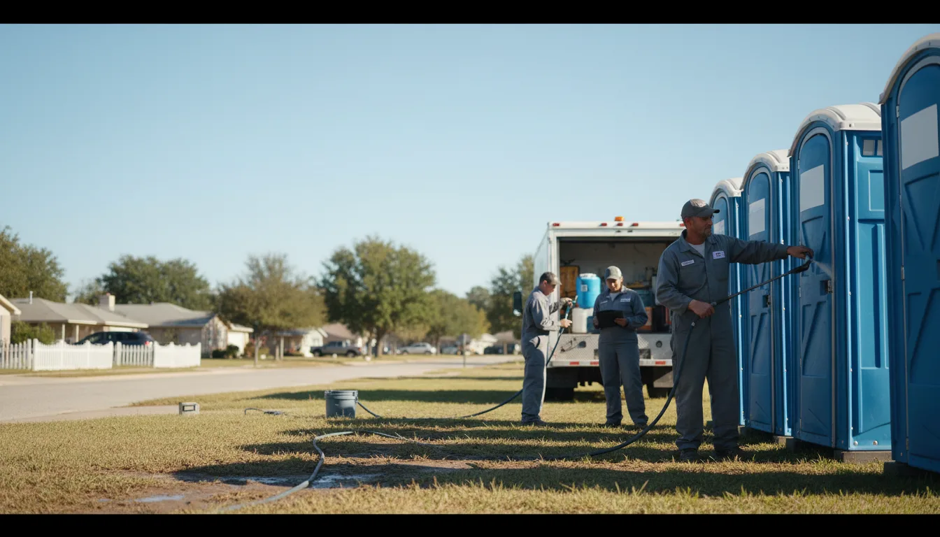 Long-Term Portable Toilet Rental in Green Valley, IL near me